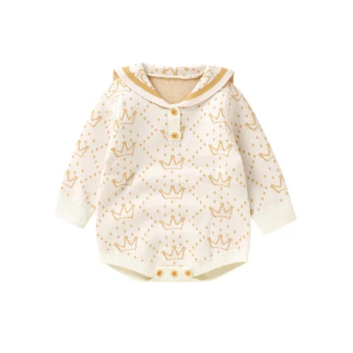 Boutique Girl Jumpsuit Baby Romper Bodysuit Mimixiong​